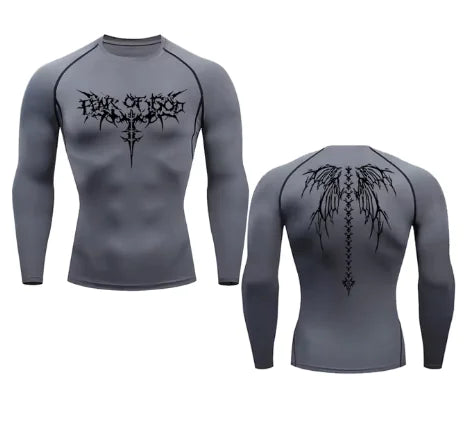 Gym Long Sleeve Compression Shirt