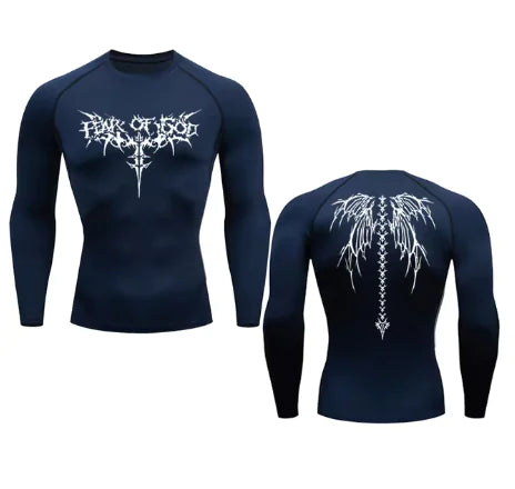 Gym Long Sleeve Compression Shirt