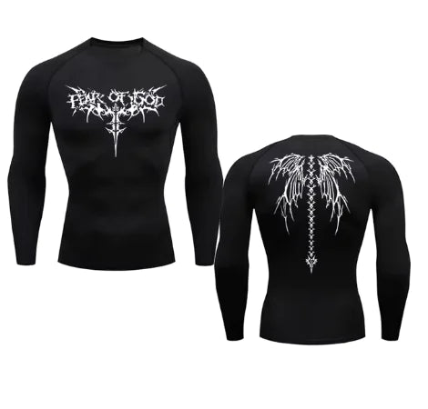 Gym Long Sleeve Compression Shirt