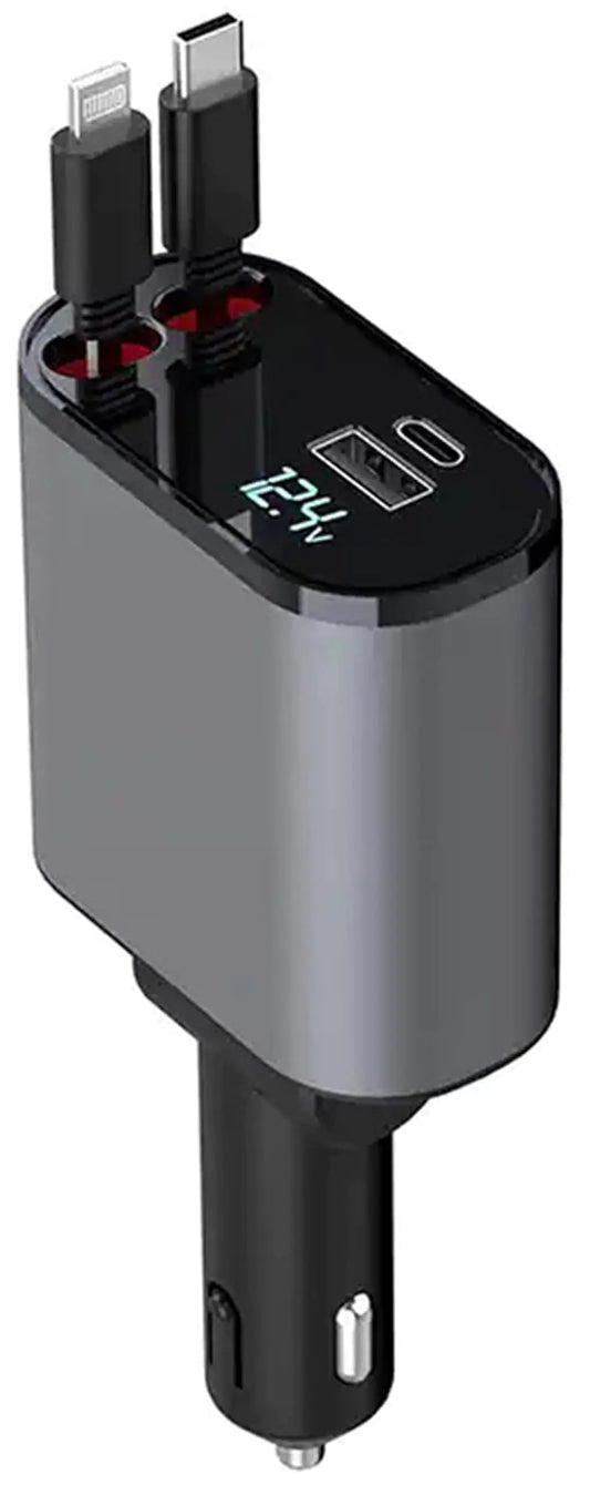 Retractable Fast Charger For Car